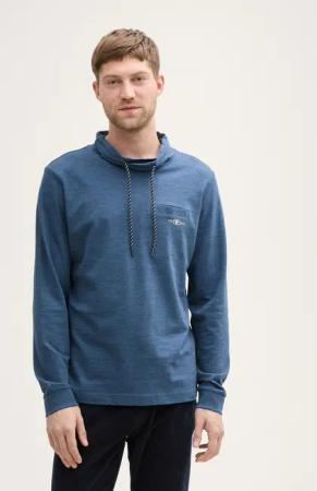 TOM TAILOR Langarmshirt Snood Langarmshirt mit