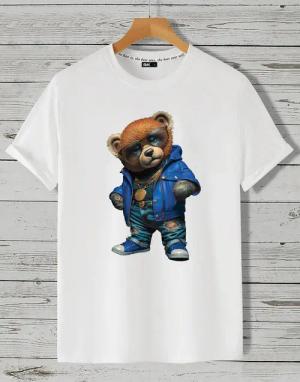 RMK T-Shirt Herren Shirt Sommer Teddybär