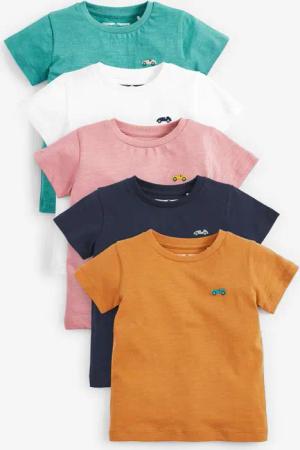 Next T-Shirt Kurzärmelige T-Shirts im 5er-Pack