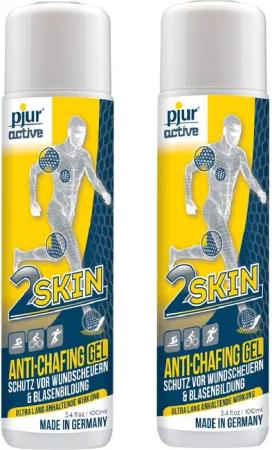 pjur Hautpflegegel pjuractive 2SKIN 2x 100ml