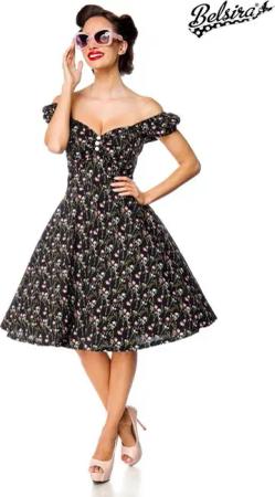 BELSIRA Trachtenkleid Belsira Schulterfreies Kleid -