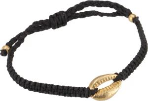 Guru-Shop Armreif Perlenarmband, Makramee Armband Kauri