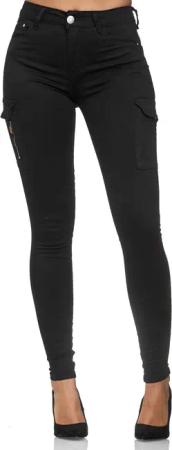 Elara Cargohose Elara Damen Cargo Jeans