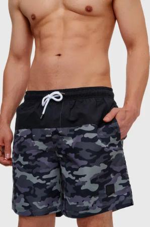 Indicode Badeshorts Pruitt elastischer Bund mit