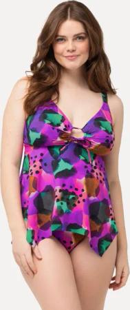 Ulla Popken Tankini Tankini Mustermix Zierring