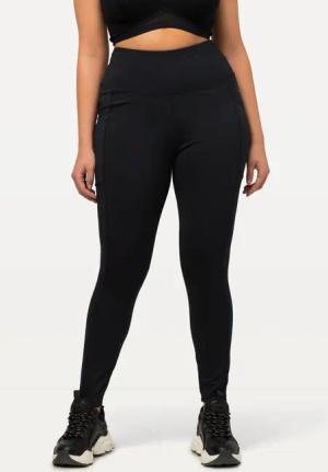 Ulla Popken Leggings Sportleggings schnelltrocknend hochelastisch