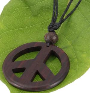 Guru-Shop Perlenkette Ethno Holzschmuck, Halskette, Surferkette
