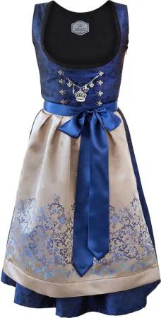 Edelnice Dirndl Royalblau