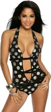 Saresia Monokini Neckholder Monokini Badeanzug Bademode