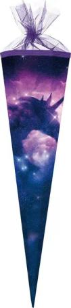 Nestler Schultüte EINHORN GALAXIE Unicorn VIOLETT,