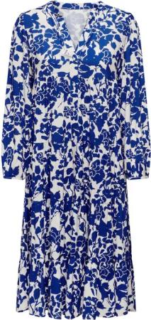 ONLY Shirtkleid Mediterranes Legerer Midi Dress