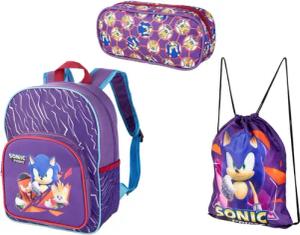 Sonic Kinderrucksack DURABO - 3er-Set für