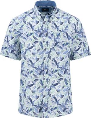 FYNCH-HATTON Kurzarmhemd Summer Poplin Print, B.D.,