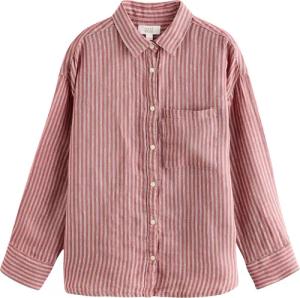 Next Langarmbluse Bluse aus 100 % Leinen