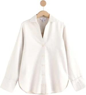 Next Langarmbluse Bluse mit offenem Ausschnitt