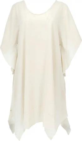 Guru-Shop Midikleid Plus Size Kleid, Hängerchen,
