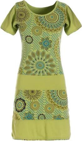 Vishes Sommerkleid Kurzarm Damen Sommer-Kleid Mini-Kleid