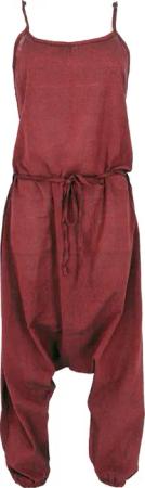 Guru-Shop Relaxhose Boho Jumpsuit, Baumwoll Sommer