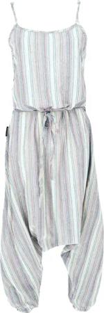 Guru-Shop Relaxhose Boho Jumpsuit, Baumwoll Sommer