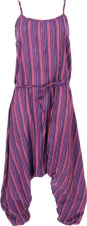 Guru-Shop Relaxhose Boho Jumpsuit, Baumwoll Sommer