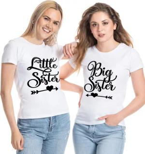 Couples Shop T-Shirt Big Sister &