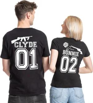 Couples Shop T-Shirt Gangster Paar Fun