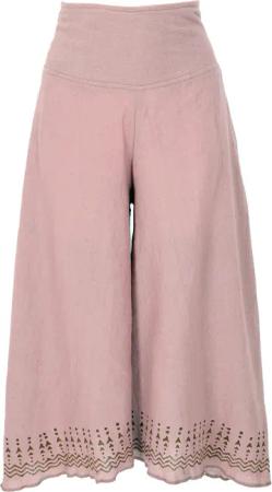 Guru-Shop Relaxhose Palazzohose, 3/4 Hosenrock, bedruckte..