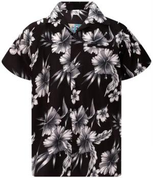 King Kameha Hawaiihemd Mono Flowers Funky