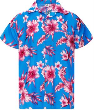 King Kameha Hawaiihemd Mono Flowers Funky