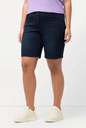 Ulla Popken Bermudas Jeansbermuda Mandy 5-Pocket-Form