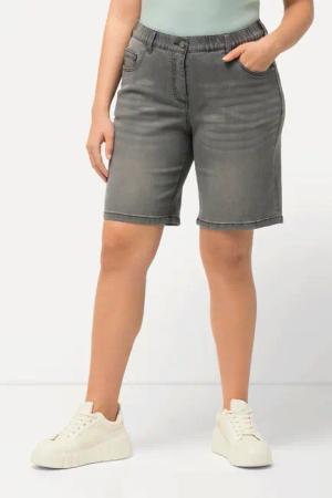 Ulla Popken Bermudas Jeansbermuda Mandy 5-Pocket-Form