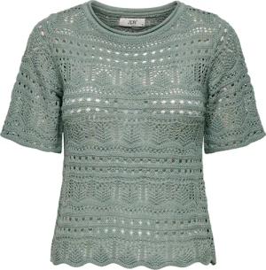 JACQUELINE de YONG T-Shirt Stilvolles Häkelmuster,