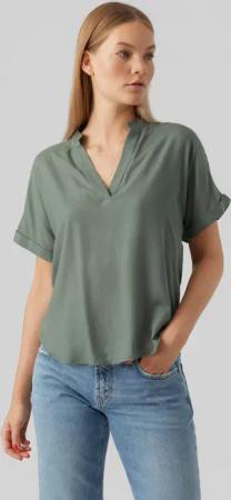 Vero Moda Blusenshirt Casual Splitneck VMBEAUTY