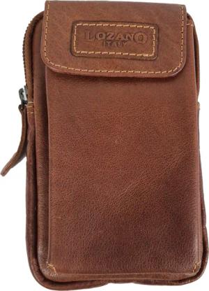 Einkaufszauber Handytasche Echt Leder Handy Smartphone
