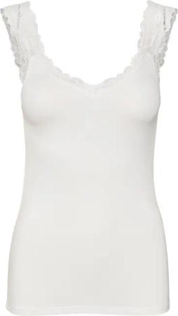 Vero Moda Shirttop Rosa (1-tlg) Spitze