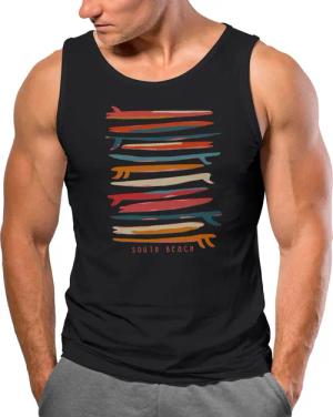 Neverless Tanktop Herren Tank-Top Surfboards South