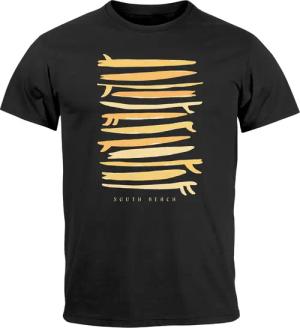 Neverless Print-Shirt Herren T-Shirt Surfboards South