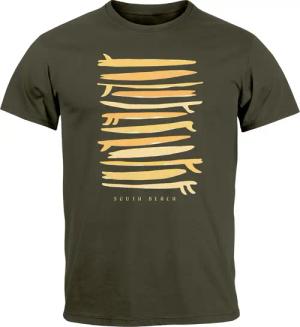 Neverless Print-Shirt Herren T-Shirt Surfboards South