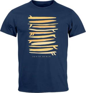 Neverless Print-Shirt Herren T-Shirt Surfboards South