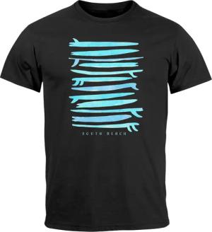 Neverless Print-Shirt Herren T-Shirt Surfboards South