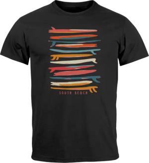 Neverless Print-Shirt Herren T-Shirt Surfboards South
