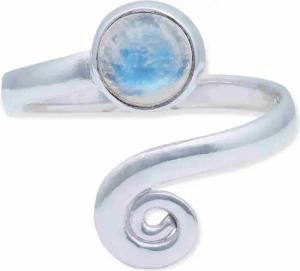 mantraroma Silberring (Ring mit Schmuckbeutel), Damenring