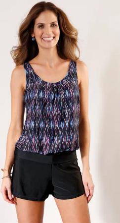 Sieh an! Tankini-Top Tankini-Oberteil