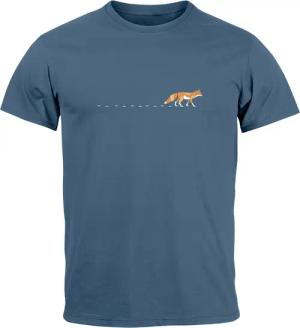 Neverless Print-Shirt Herren T-Shirt Fuchs Fox