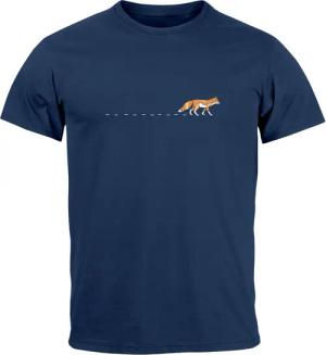 Neverless Print-Shirt Herren T-Shirt Fuchs Fox