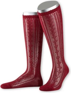 Lusana Trachtensocken Trachtenstrümpfe Damen - L370