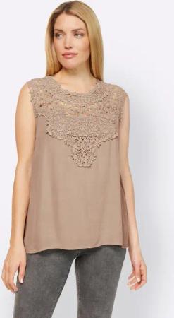 heine Blusentop Spitzentop