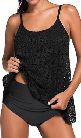 Badekönig Tankini (2 teilig) im Häkellook