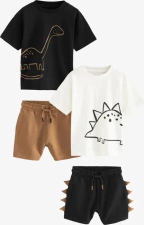 Next T-Shirt & Shorts Kurzärmeliges -T-Shirt