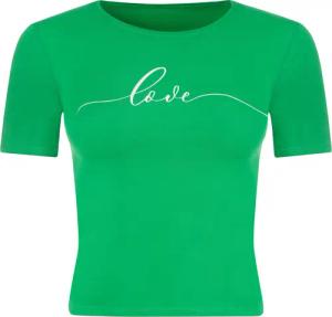 Evoni T-Shirt Damen kurzes Kurzarmshirt aus